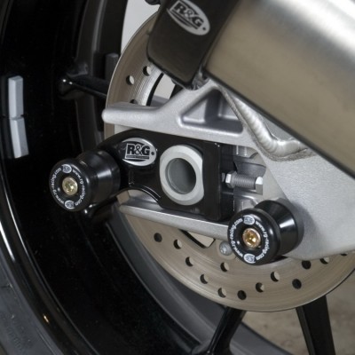 R&G CR0033BK Ochranné špulky do kyvné vidlice M10 BMW S1000RR/R/XR černé pár